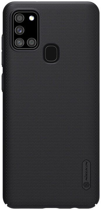Mbrojtëse Nillkin Super Frosted për Samsung Galaxy A21s, e zezë