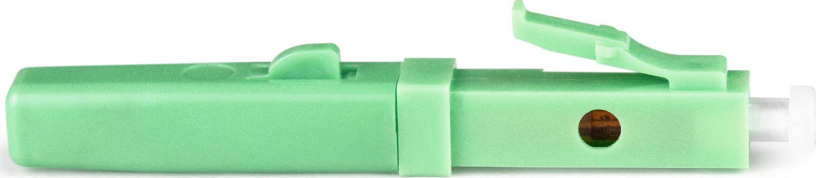 Konektor fibër optike Digitus LC APC, FO Fast Connector, set 10 copë, i gjelbër