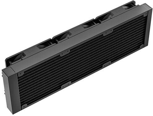 Ftohës uji për procesor Antec Skeleton 360, radiator 360 mm, 3x 120 mm ARGB, i zi