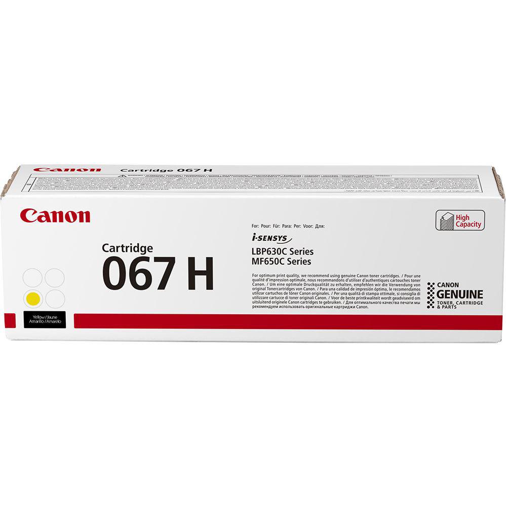 Toner Canon CRG-067H, i verdhë, original