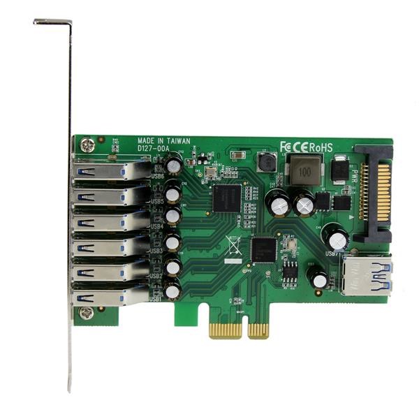 Kartë Manhattan, USB 3.0 PEXUSB3S7, 7 porte, PCI-Ex