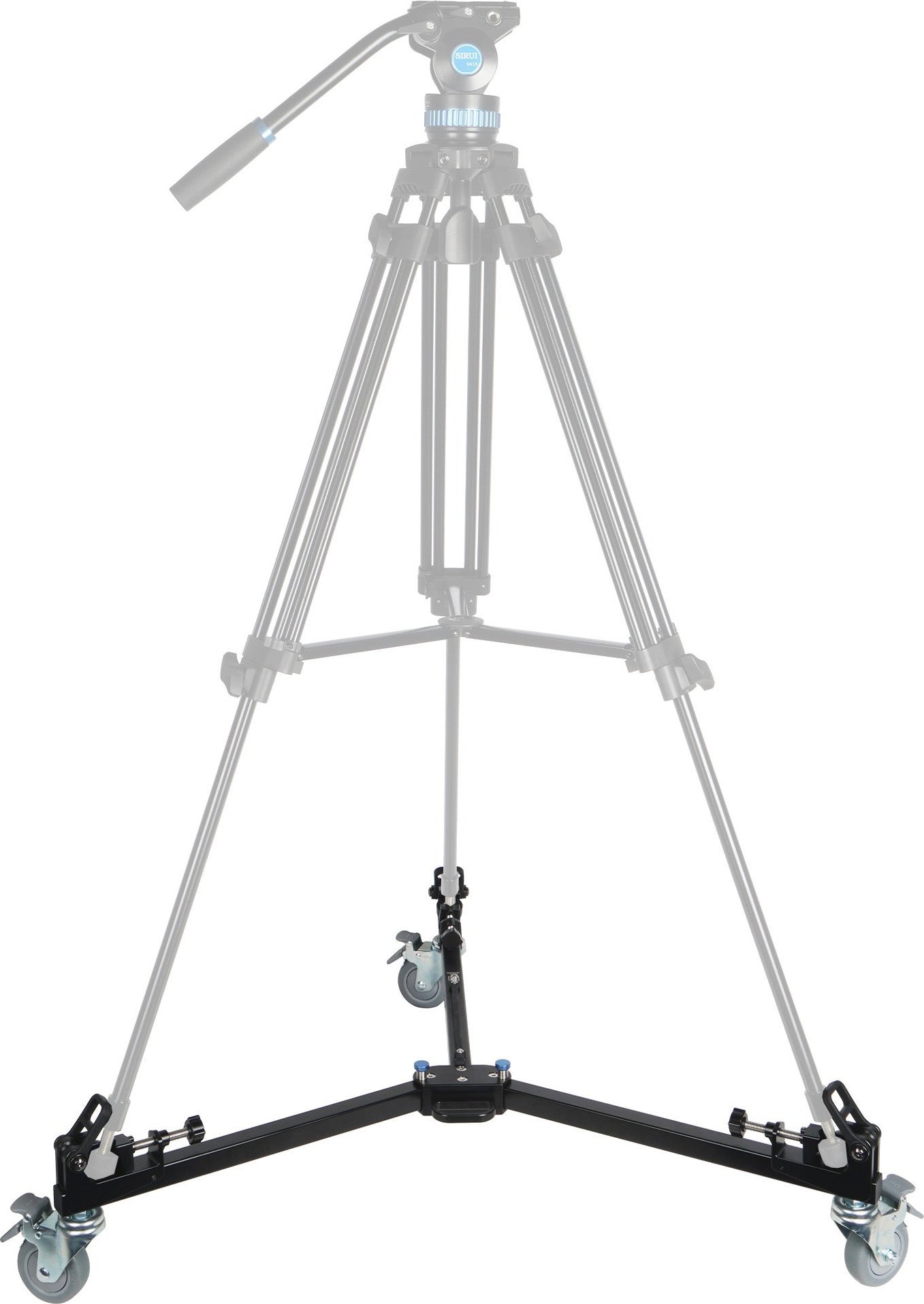 Karrocë tripod Sirui DT-06, diametër 111 cm, alumin, e zezë