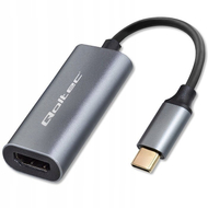 Adapter USB C në HDMI 4K, 60Hz, trup alumini, ngjyrë grafit