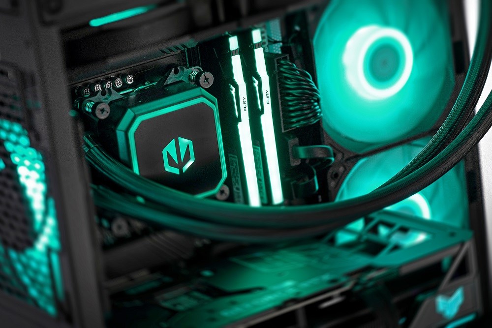 PC gaming Actina GameOn, AMD Ryzen 7 7800X3D, 32GB RAM, 1TB SSD, GeForce RTX 5070, i zi