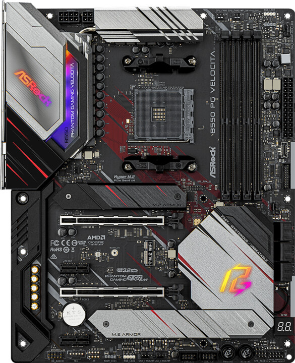 Pllakë amë ASRock B550 PG Velocita - AMD B550