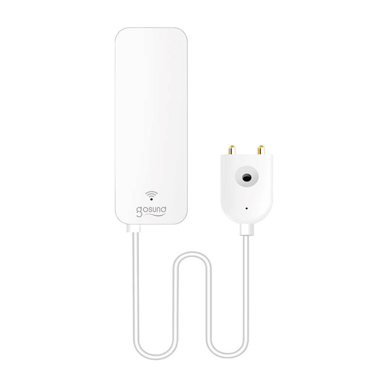 Sensor uji i mençur Gosund ST19 Tuya, ZigBee, njoftime në telefon, i bardhë