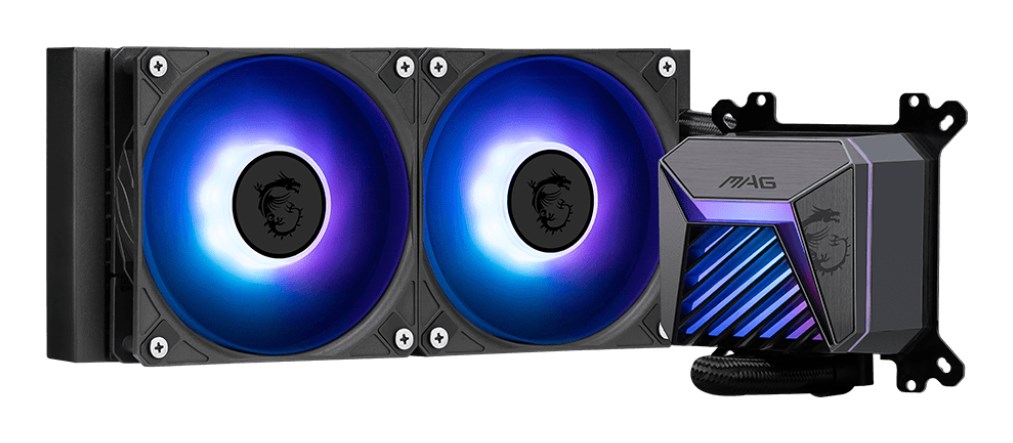 Ftohës me ujë MSI MAG Coreliquid A15 240, i zi