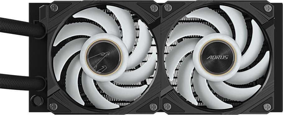 Ftohëse me ujë Gigabyte Aorus WaterForce X II 240 - RGB LCD, 240mm