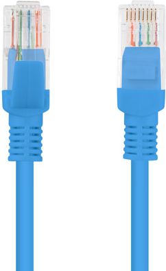 Kabllo rrjeti Lanberg Patchcord PCU6-10CC-0150-B, Cat6, 1.5m, blu