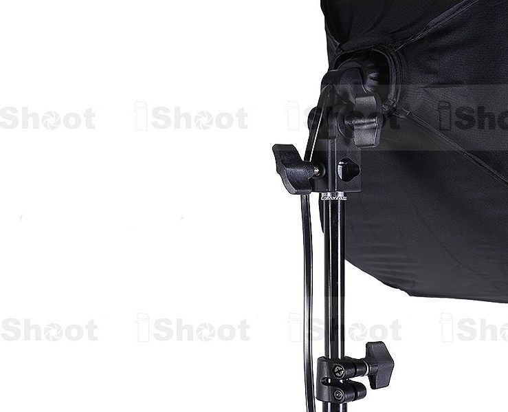Set llambë për studio SoftBox IShoot, 1 softbox, 40x40 cm, E27