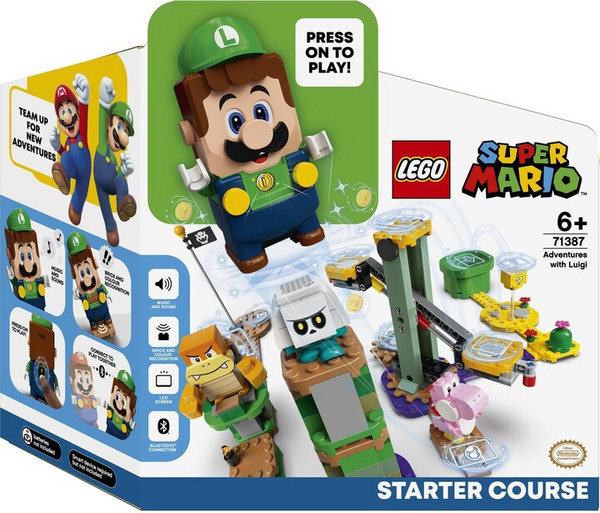 Set LEGO® Super Mario Bargain Package - Luigi 71387 Starter Set + 71397 dhe 71399 Expansion Sets
