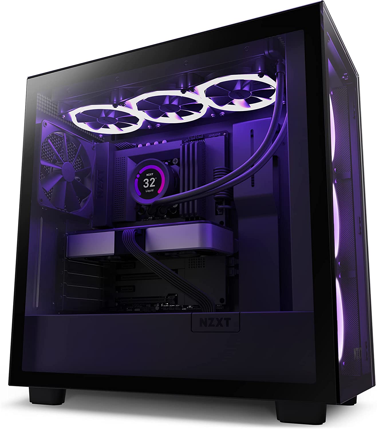 NZXT H7 Elite - Kasë kompjuteri - e zezë