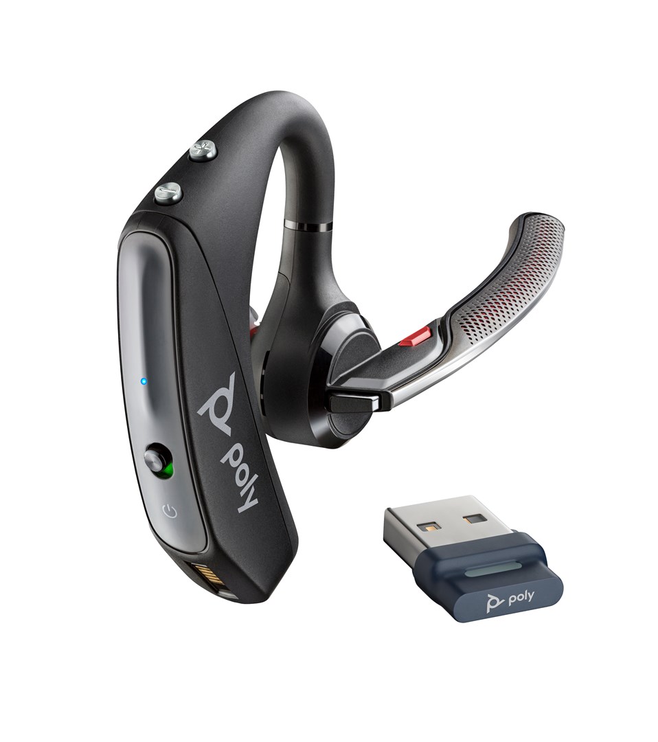 Kufje Bluetooth Plantronics Voyager 5200 UC, e zezë