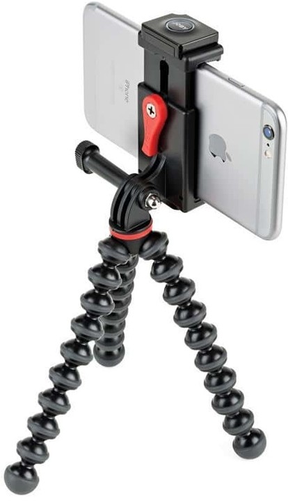 Mbajtëse JOBY GripTight Action Kit, e zezë / kuqe / hirtë 