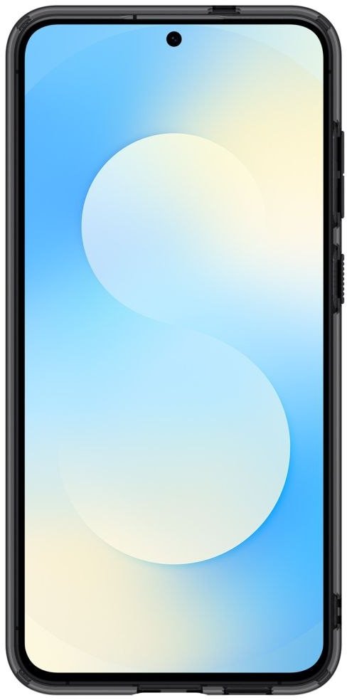 Mbulesë telefoni Spigen Ultra Hybrid MagFit për Galaxy S25 FE, transparente, mbrojtje ushtarake, ngjyrë Frost Black