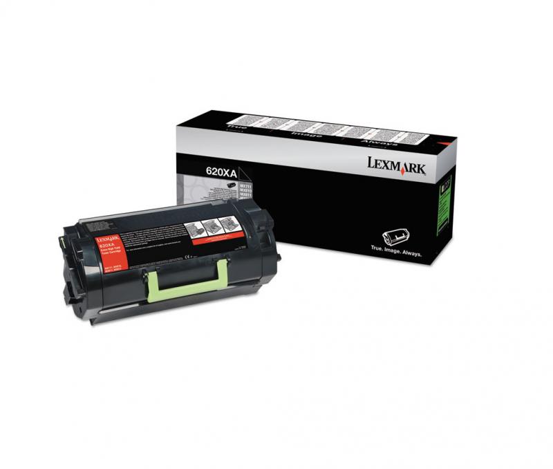 Toner printeri Lexmark 62D0XA0, origjinal, 45000 faqe, i zi