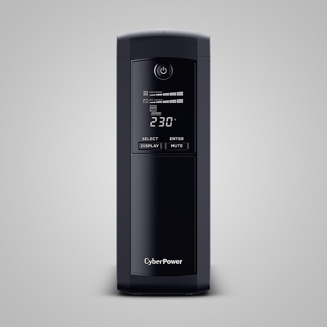 UPS CyberPower Tracer III VP1600ELCD FR, 1600VA, ekran LCD, i zi