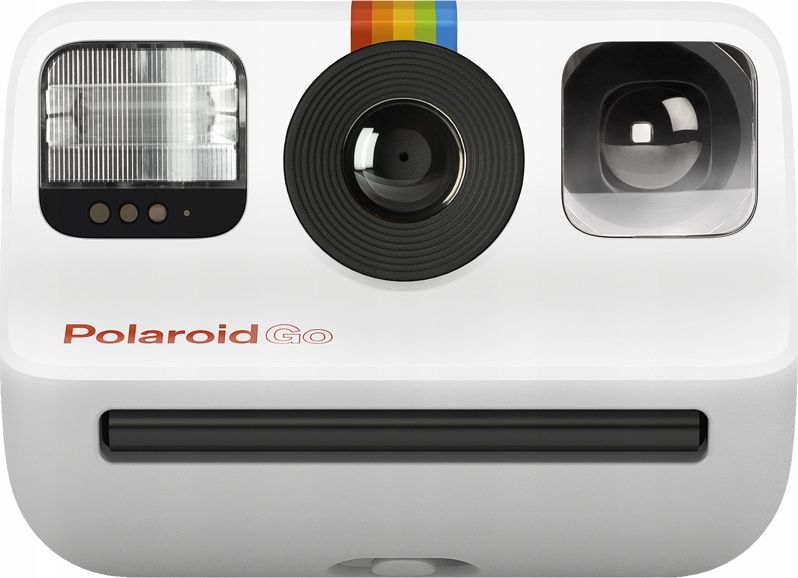 Фотоапарат Polaroid Go, инстант, бел