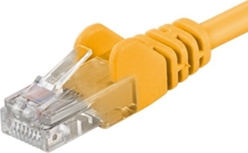 Kabllo rrjeti UTP Cat 5e, RJ45 në RJ45, 15m, e verdhë
