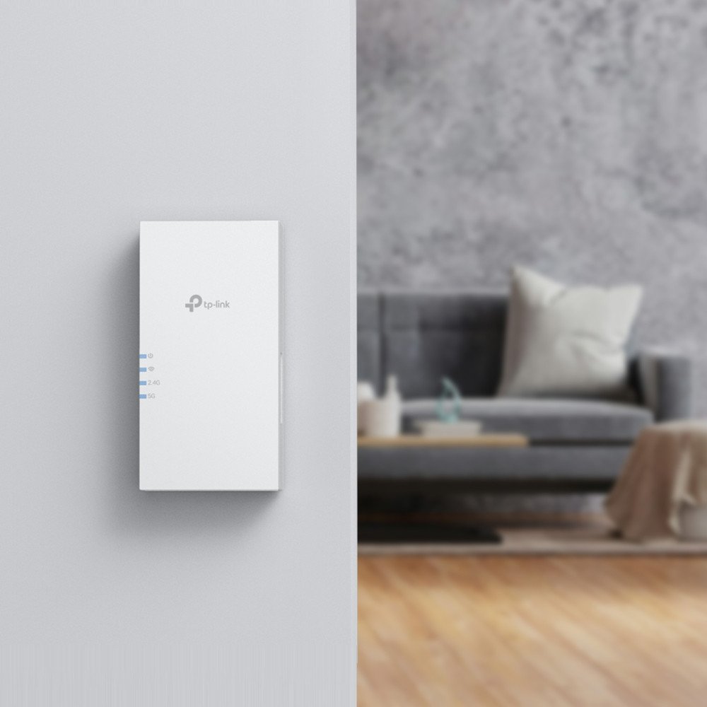 Zgjërues rrjeti TP-Link RE220BE, Wi-Fi 7, 2500 Mbps, i bardhë