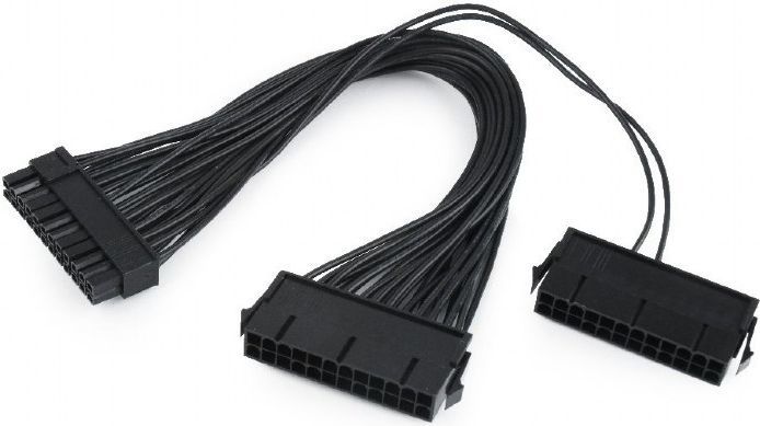 Kabllo Gembird ATX24 - ATX24, 0.3m, e zezë