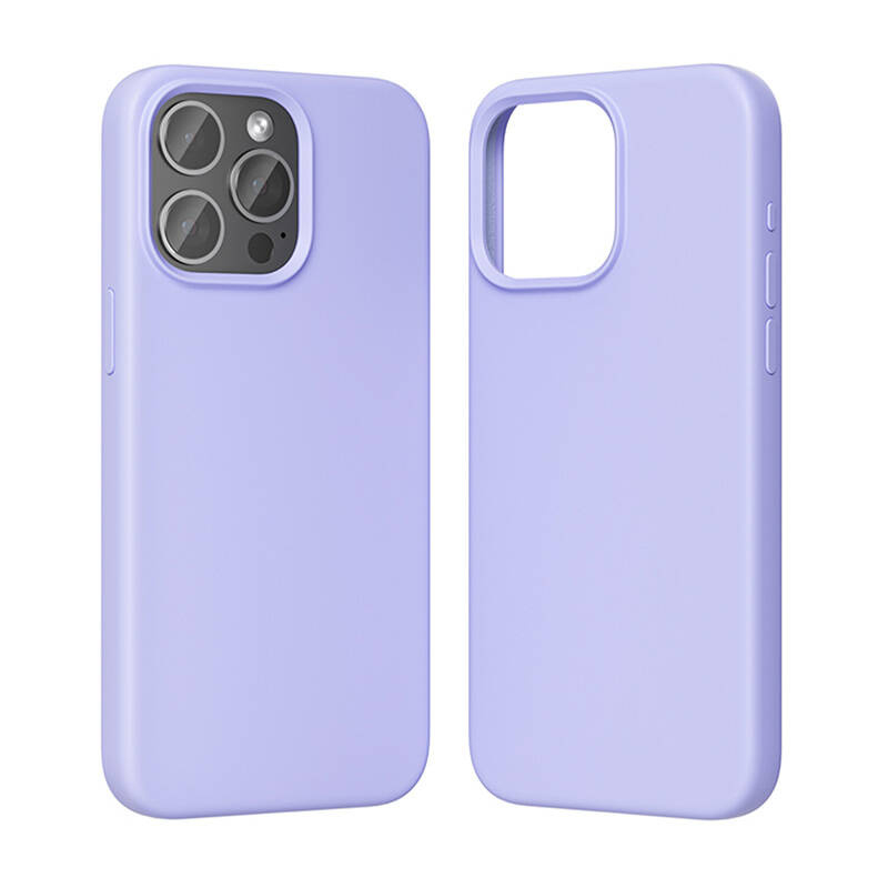 Kover telefoni Vention Liquid Silicone për iPhone 15 Pro Max, MagSafe, lilac