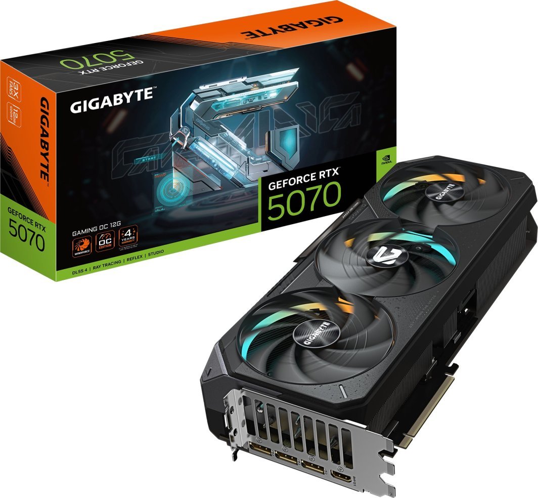 Kartelë grafike Gigabyte GeForce RTX 5070 Ti Gaming OC 16GB GDDR7