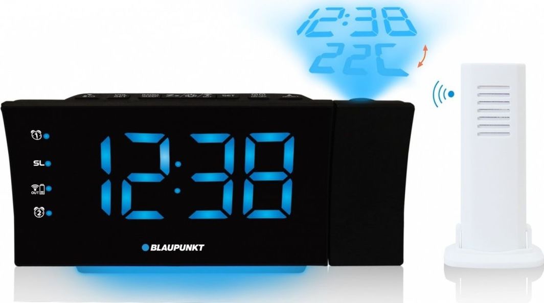 Radio Orë Blaupunkt CRP 81 USB, e zezë