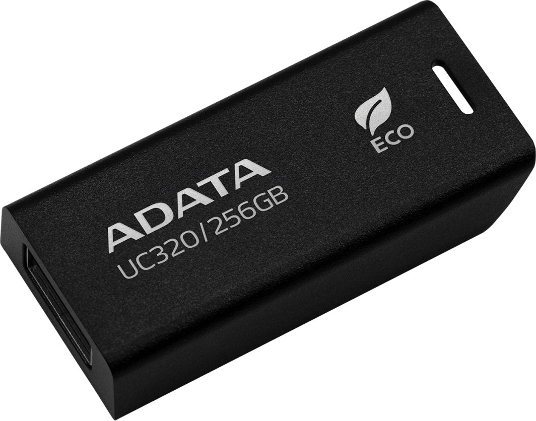 Memorie USB ADATA UC320, 256GB, USB 3.2 Gen 1, e zezë