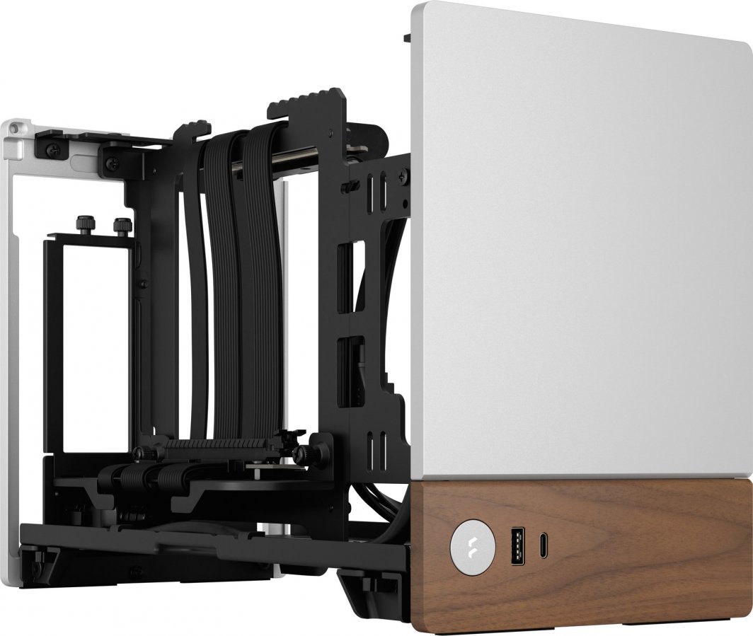 Kasë Fractal Design Terra Silver, Small Form Factor