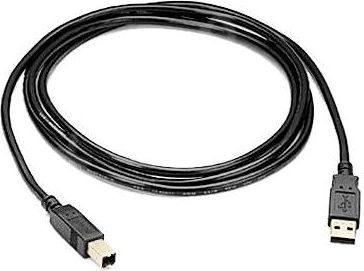 Kabllo PremiumCord USB A - USB B (ku2ab3bk), 3m, e zezë
