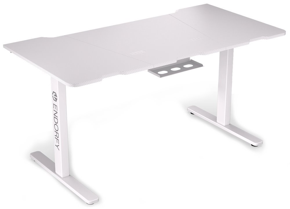 Tavolinë Endorfy Atlas L Electric, 150x78 cm, e bardhë