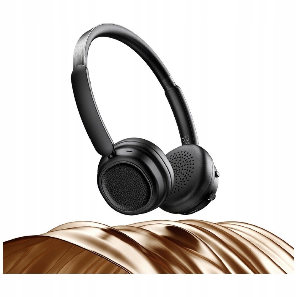 Kufje pa tela Usams SR01, Bluetooth 5.3, ANC, të zeza
