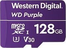 Kartë memorie Western Digital Purple microSD, 128GB, UHS-I, e purpurt