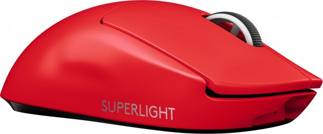 Maus Logitech G Pro X Superlight (910-006784), i kuq, II