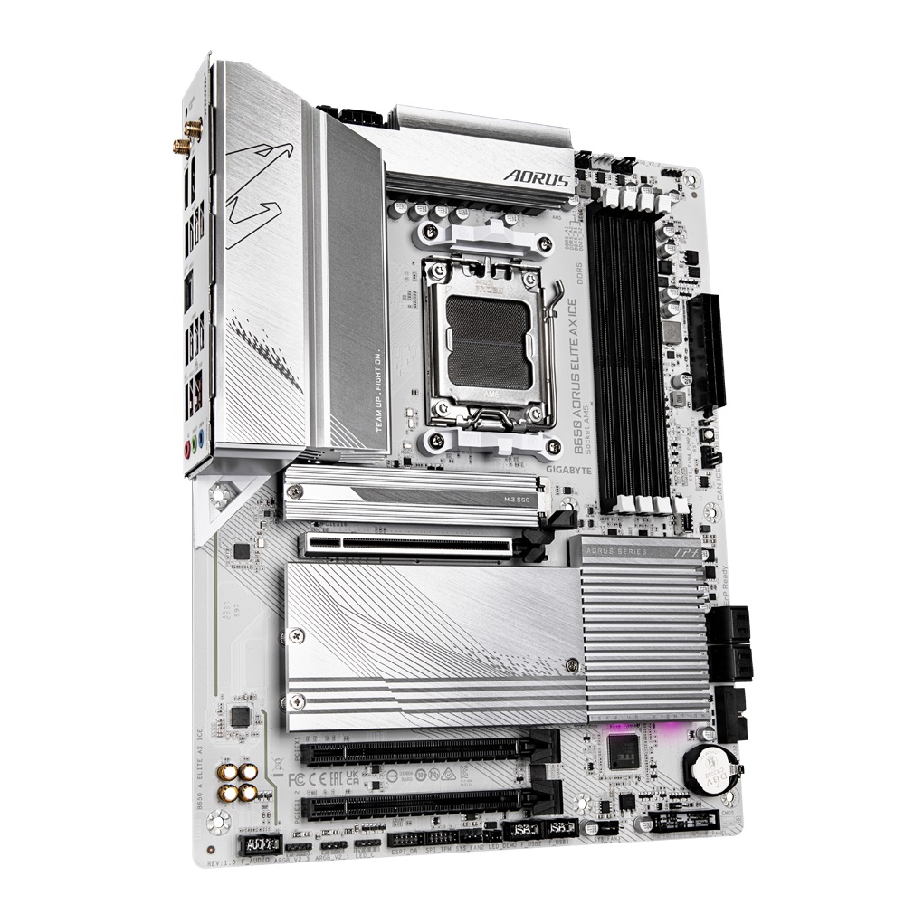 Pllakë amë Gigabyte B650 AORUS Elite AX ICE, ATX, DDR5, AMD AM5
