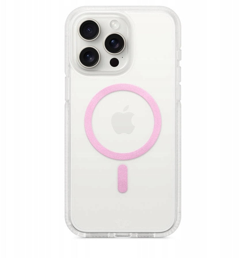 Mbulesë telefoni Tech21 FlexQuartz me MagSafe për iPhone 14 Pro, silikon TPU, e kuqe