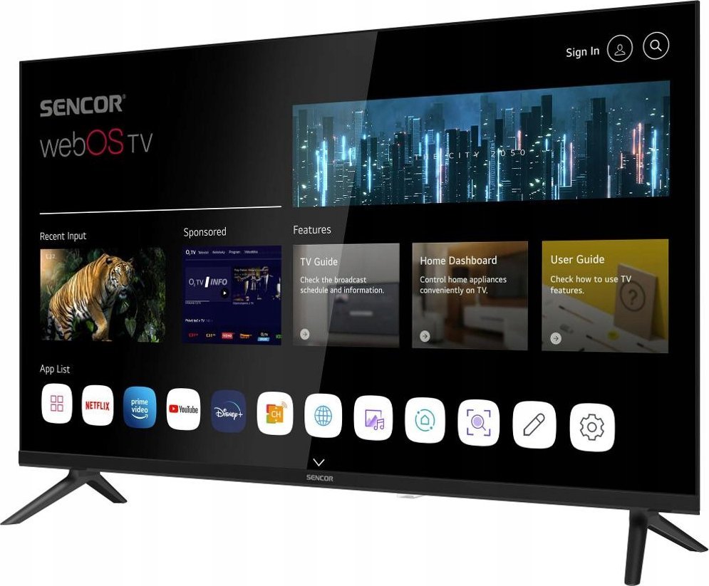 Televizor Sencor SLE 32S803B, 32", Smart TV, i zi
