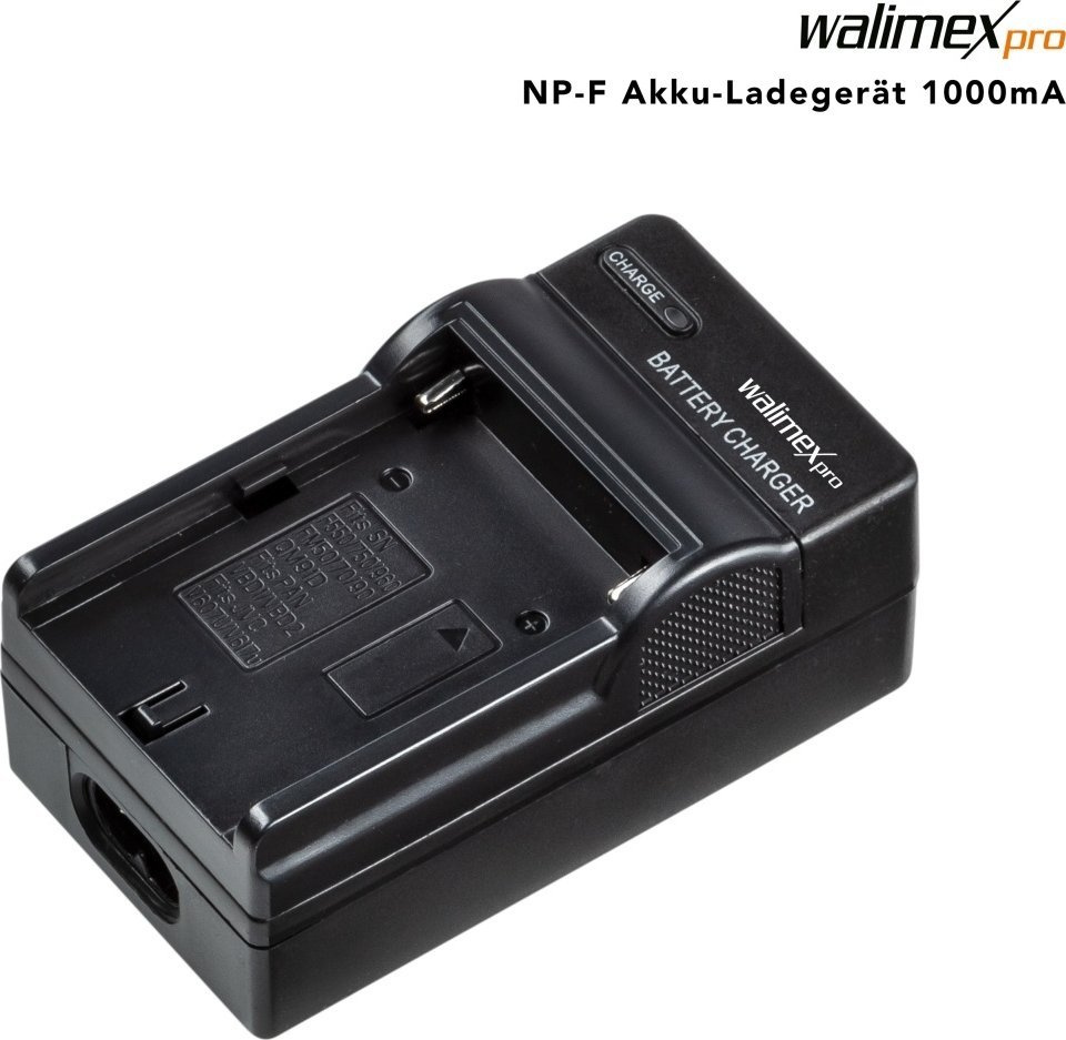 Karikues baterie Walimex Pro NP-F, 1000mA, i zi