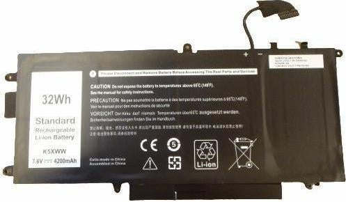 Bateri laptopi CoreParts për Dell, zëvendësuese, e zezë