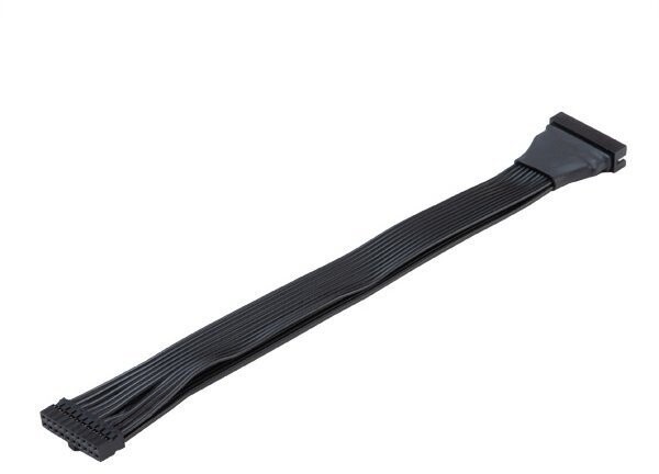 Kabllo zgjatëse Akasa USB 3.0, M/F, 19-pin, 15cm, e zezë