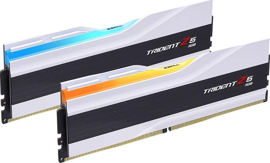 Memorie RAM G.Skill Trident Z5 RGB F5-6000J2836G16GX2-TZ5RW, 32GB DDR5, 6000MHz, e bardhë