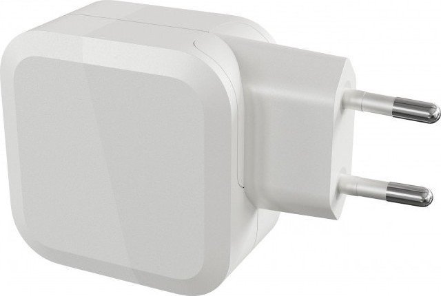 Karikues Green Cell PowerGaN CHARGC08W, 65W, 1x USB A 2x USB C, i bardhë
