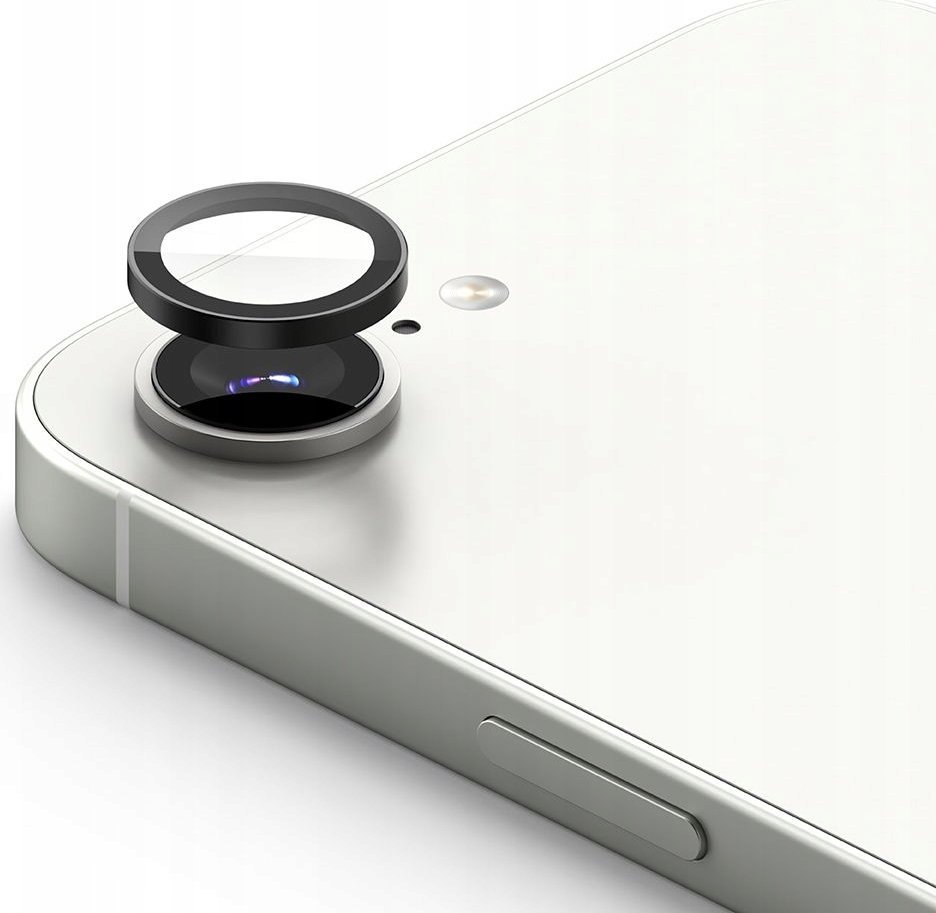 Mbrojtës kamere Ringke për iPhone 16E, set 2 copë, i zi