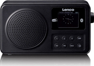 Radio portative Lenco PDR-033BK, DAB+, FM, e zezë