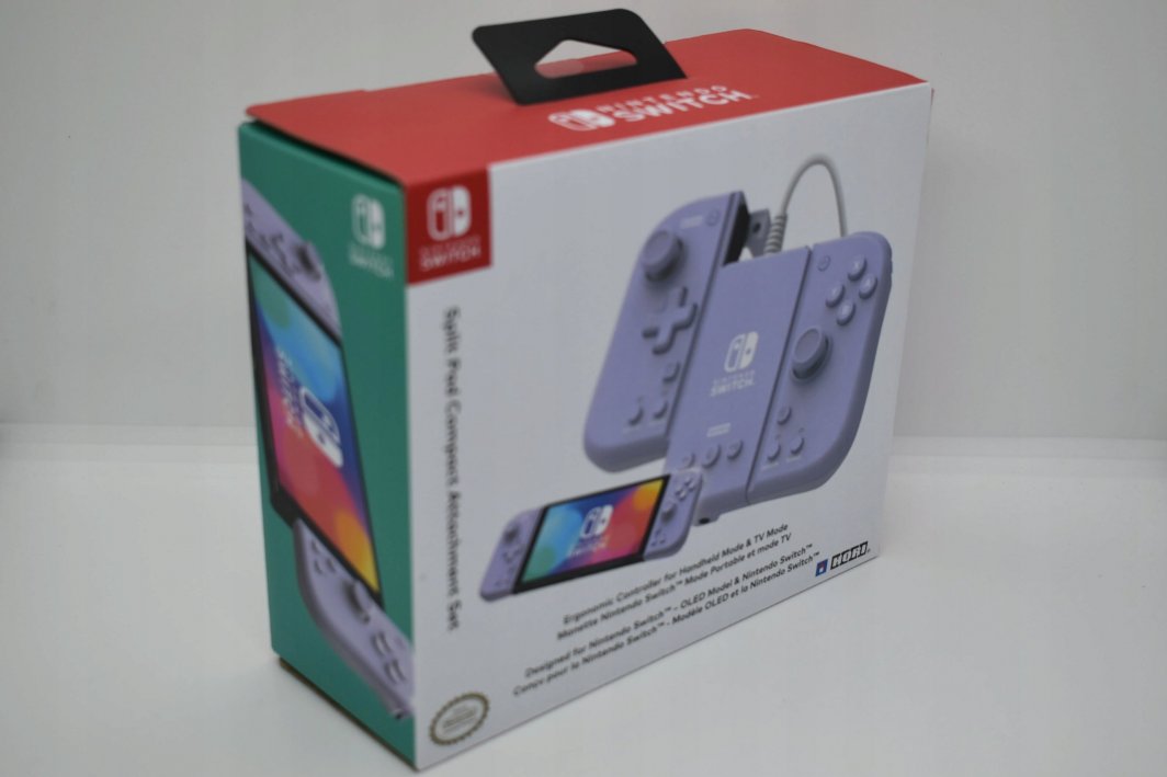 Kontroller Nintendo Split Pro Attach Set, me kabllo, vjollcë