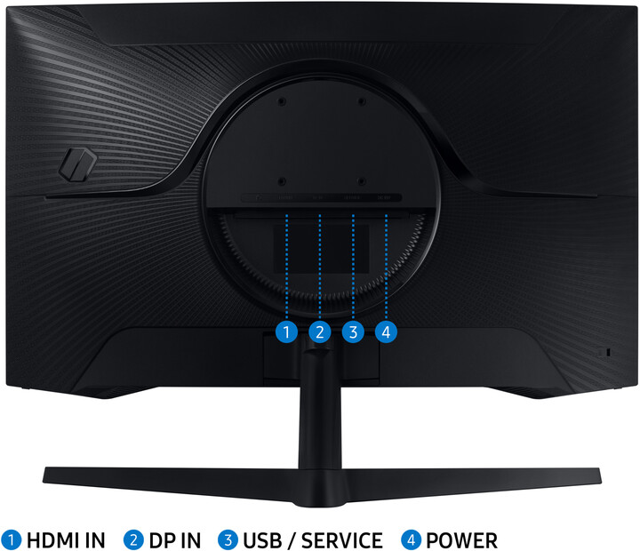 [OUTLET] Monitor Samsung Odyssey G55A - LED 27", QHD, i zi