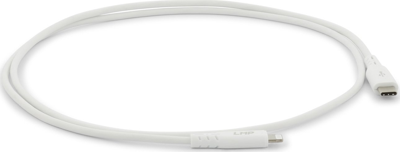 Kabllo LMP USB C në Lightning, 1m, USB 3.0, e bardhë