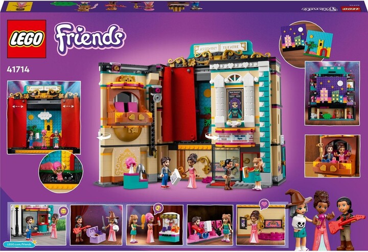 Set lodër LEGO® Friends 41714 Andrea and the theater school, 1154 pjesë