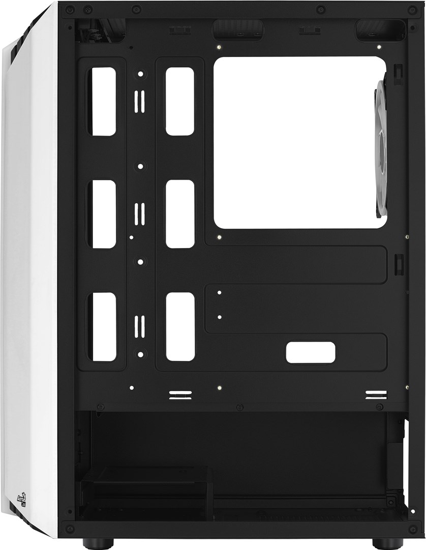 Kuti kompjuteri Aerocool Bionic RGB, ATX, xham i temperuar, e zezë